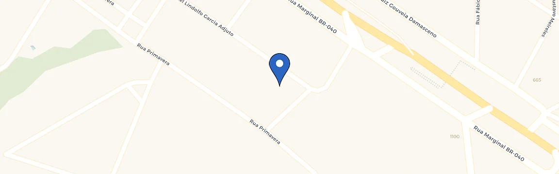Mapa da estação Hotel Das Palmeiras