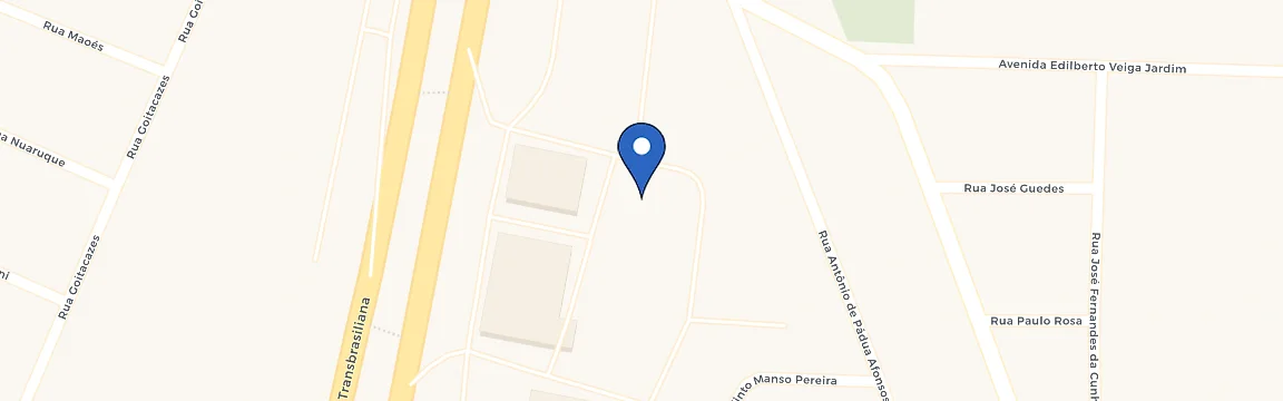 Mapa da estação YellotMob - Posto Marajó - Ap. De Goiânia