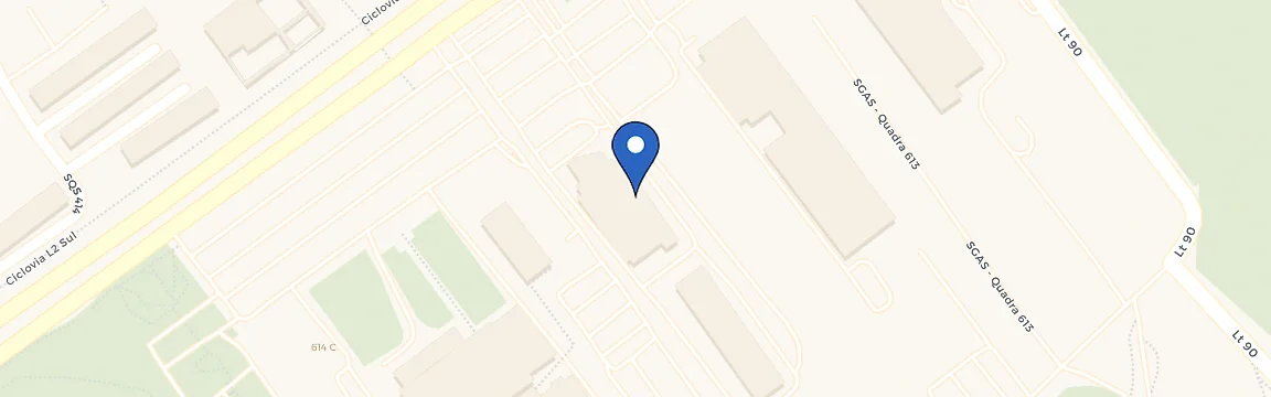 Mapa da estação Hospital Sírio Libanês DF
