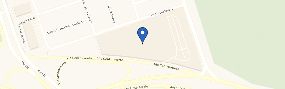 Mapa da estação Super Adega
