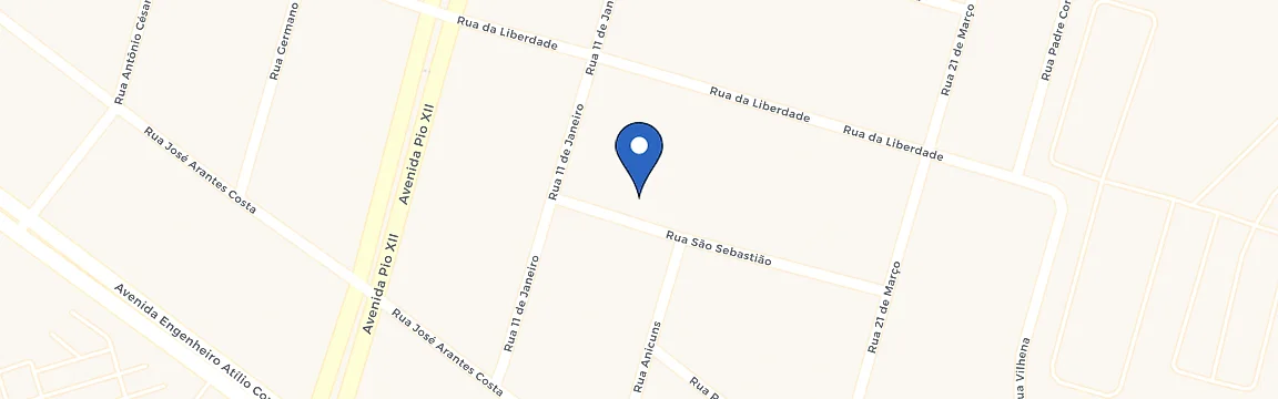 Mapa da estação Clube de Tiro Leder Pinheiro