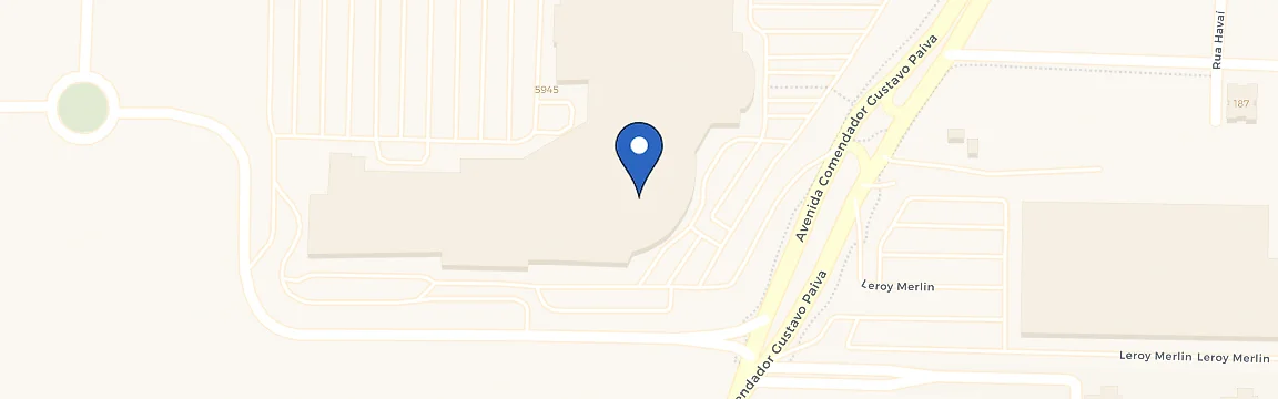 Mapa da estação Porsche - Parque Shopping Maceió