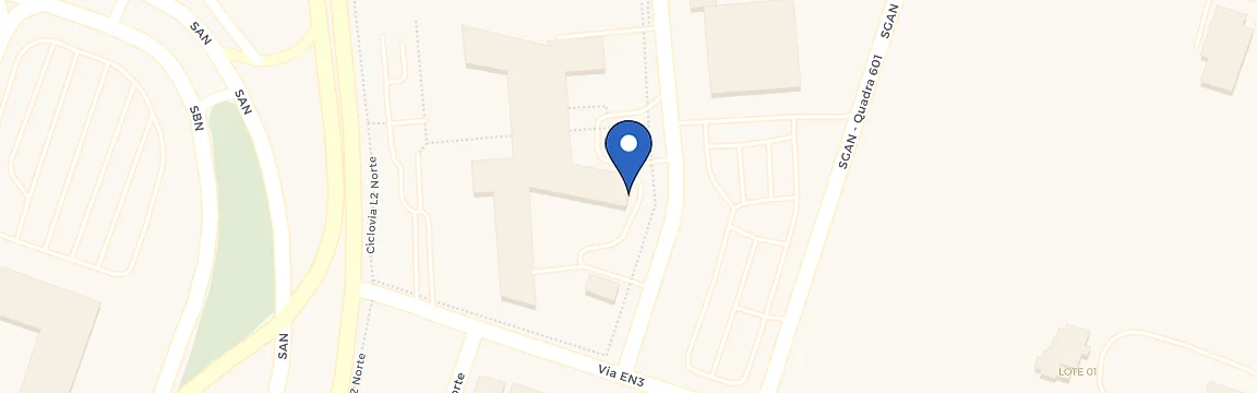 Mapa da estação Condomínio Ion