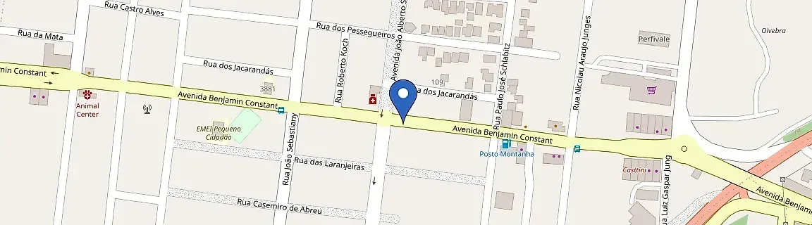 Mapa da estação Certel Energia