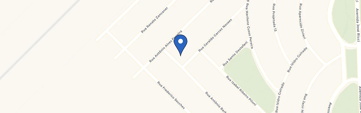 Mapa da estação Rocky