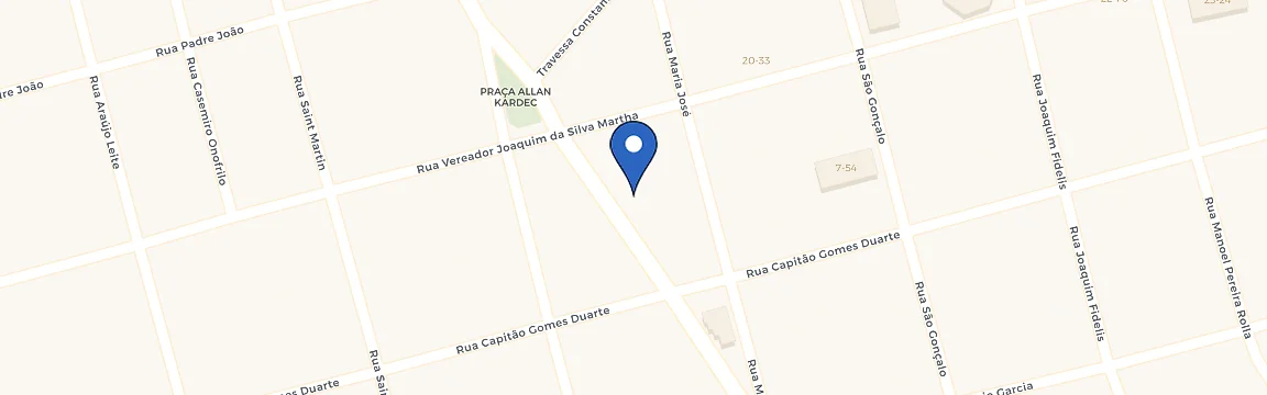 Mapa da estação ATM Home Automação Residencial