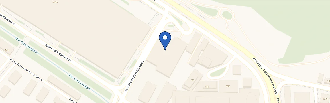 Mapa da estação CEO Salvador Shopping