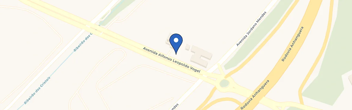 Mapa da estação Posto Ipiranga