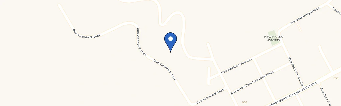 Mapa da estação Pousada Vale Dos Barões