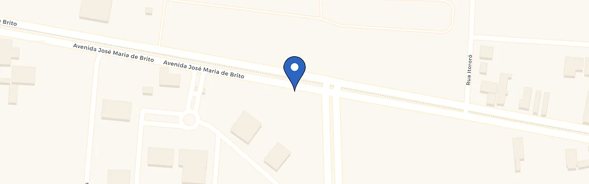 Mapa da estação Av. José Maria De Brito, 2010
