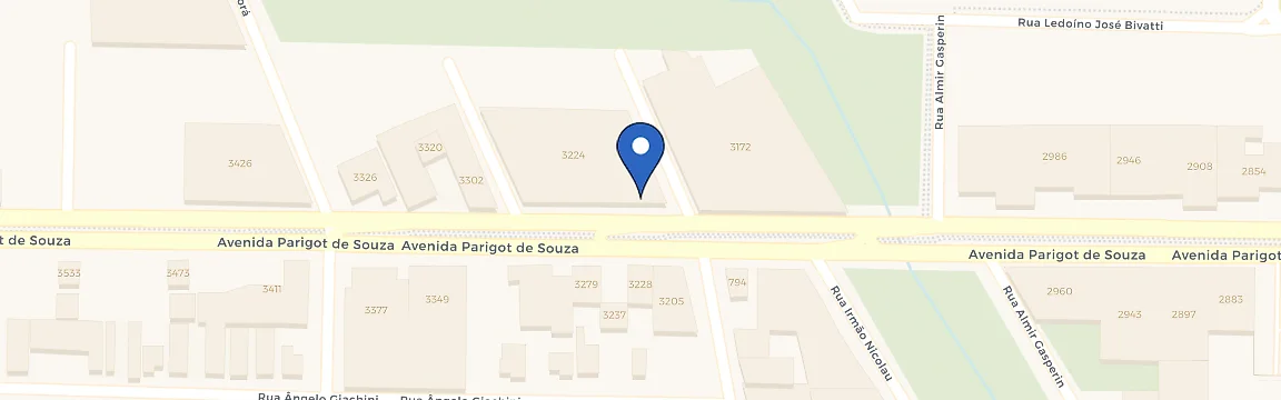 Mapa da estação Open Veículos - Concessionária Renault em Toledo