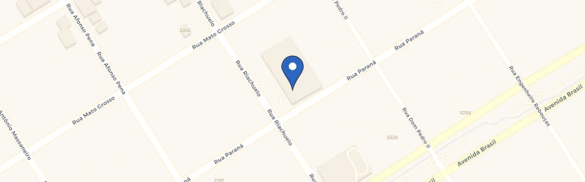 Mapa da estação Super Muffato