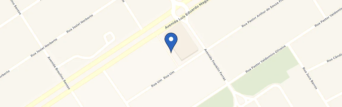 Mapa da estação Supermercado Santo Antônio