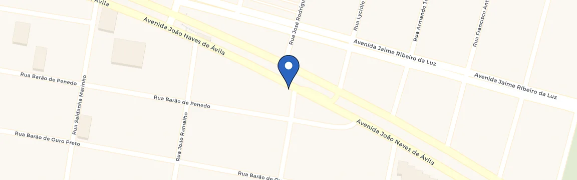 Mapa da estação Concessionária Thor Volvo Uberlândia
