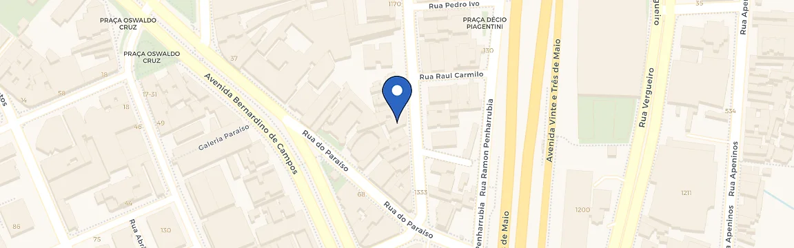 Mapa da estação LGL Solar