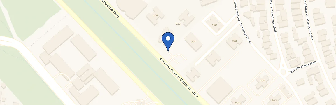 Mapa da estação Volvo - Faberge SJC