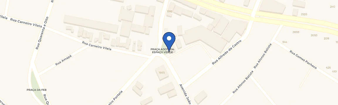 Mapa da estação Movida Espinheiro