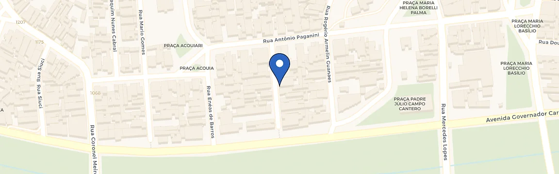 Mapa da estação Wilson Miranda