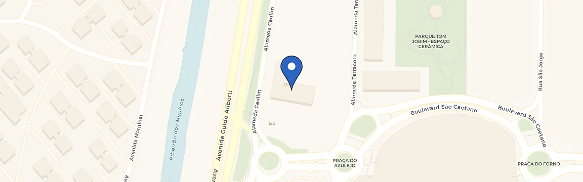 Mapa da estação Zletric - Sao International Square