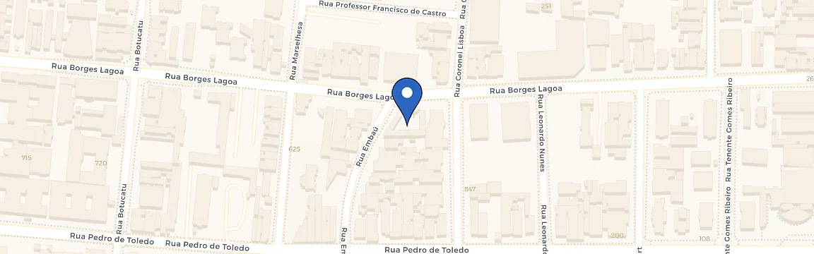 Mapa da estação Villa Grano Pães
