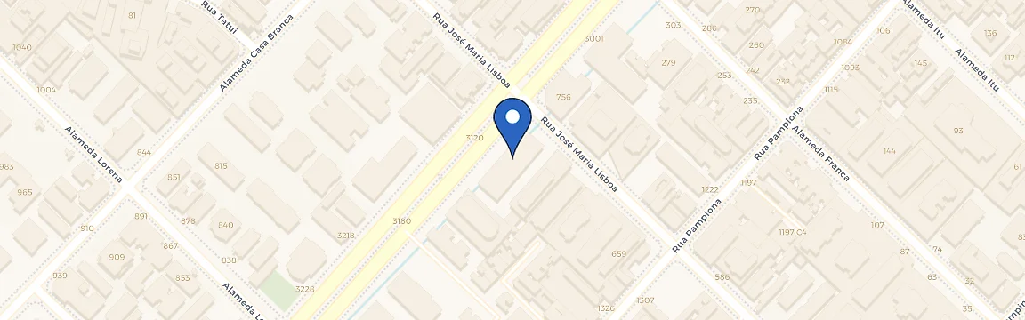 Mapa da estação Condomínio JFL_JML 747