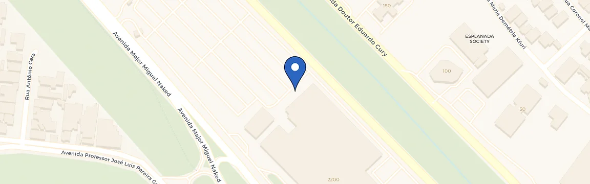 Mapa da estação Colinas Shopping BYD