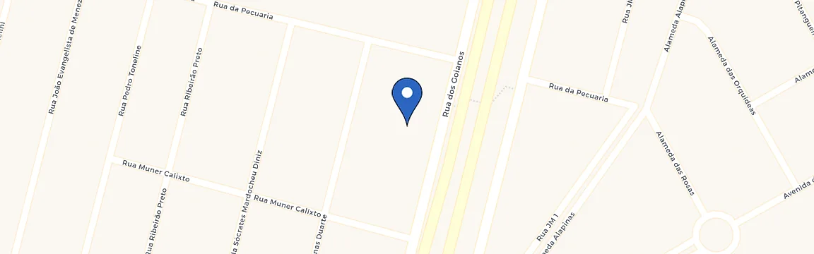 Mapa da estação Vitória Motors Byd Anápolis