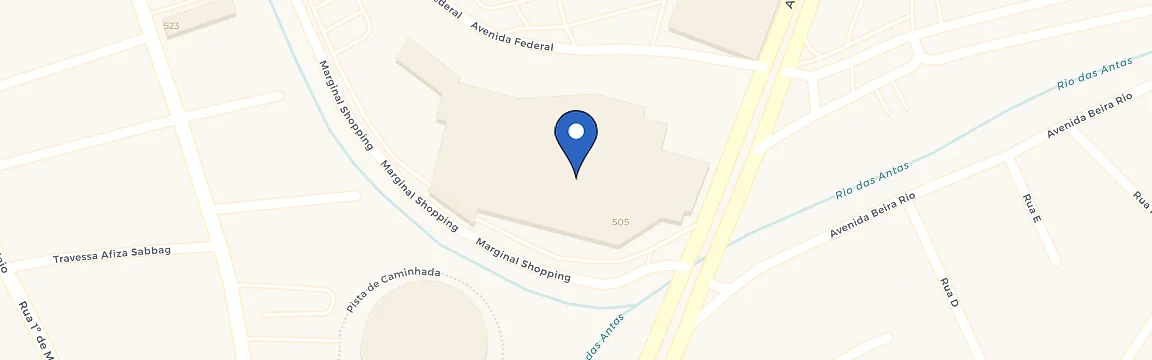 Mapa da estação Brasil Park Shopping