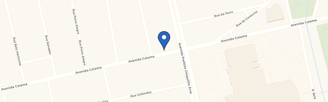 Mapa da estação HOG