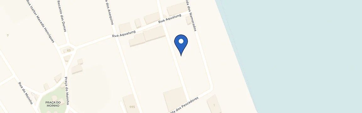 Mapa da estação Paradiso Peró Praia Hotel