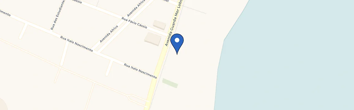 Mapa da estação Hotel Guarda Mor