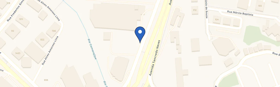 Mapa da estação Porsche