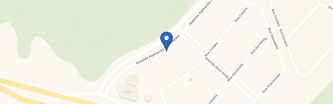 Mapa da estação Alphapark Hotel
