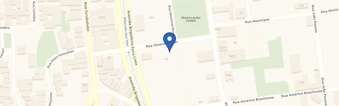 Mapa da estação Hs Recharge - Jeronimo São Bernardo Do Campo
