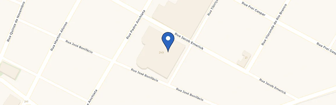 Mapa da estação Brisamar Shopping