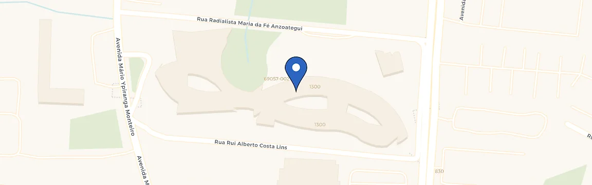 Mapa da estação Karg Manauara