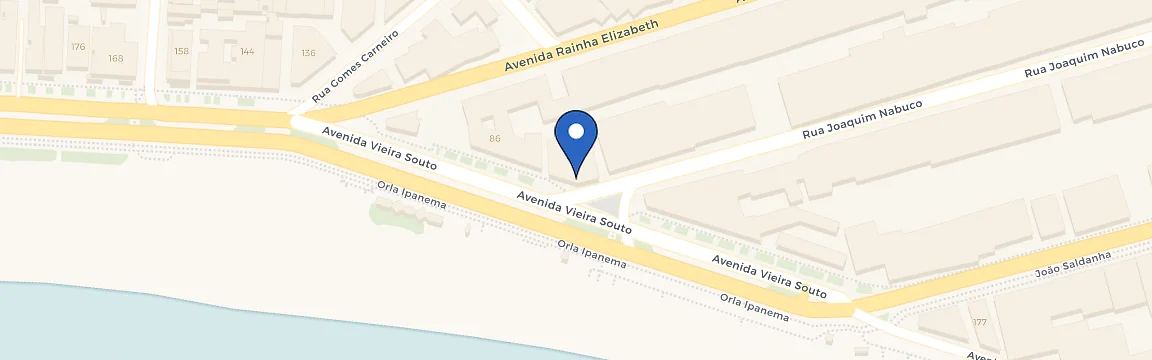 Mapa da estação BMW - Hotel Fasano RJ