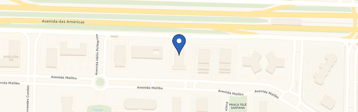 Mapa da estação Condomínio Barra First