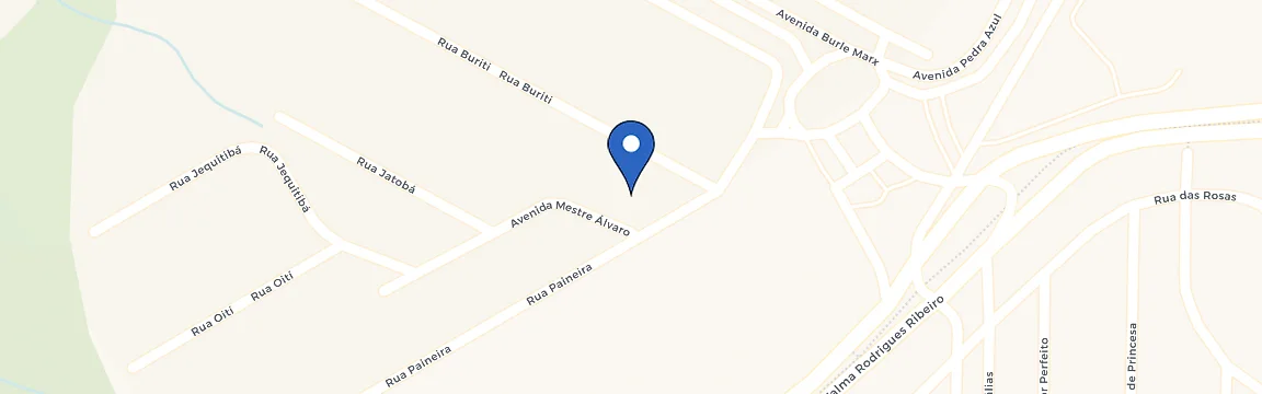 Mapa da estação Netto Teixeira