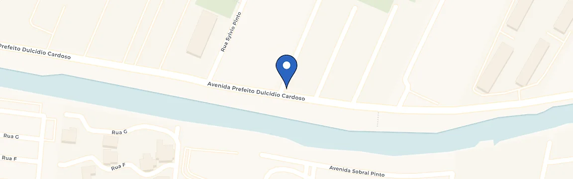 Mapa da estação Ecopoint Condomínio Via Barra
