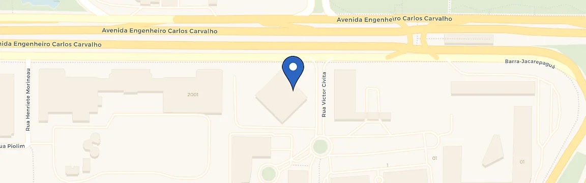 Mapa da estação Dimension Office Park