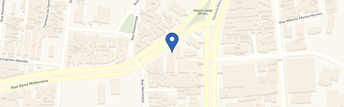 Mapa da estação Ed. Sena Madureira Office