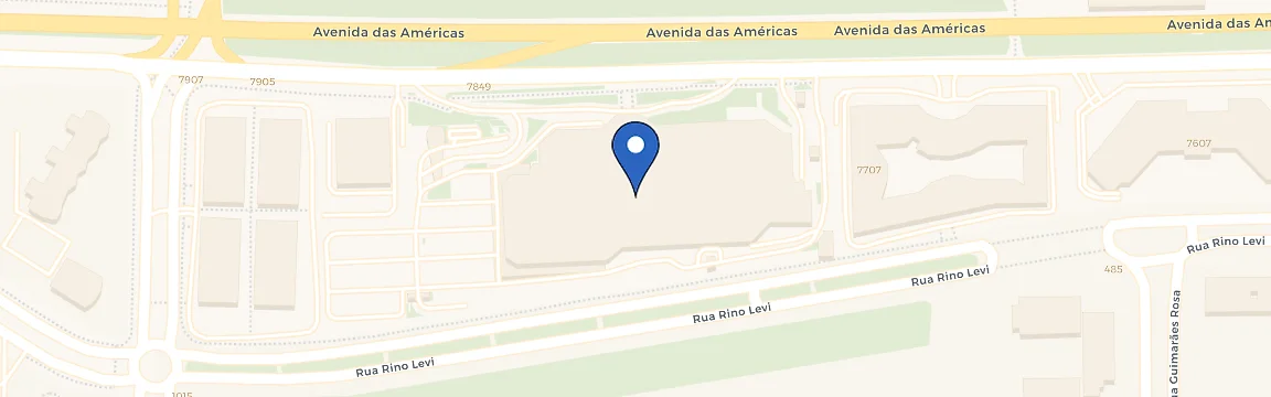 Mapa da estação Riodesign Barra