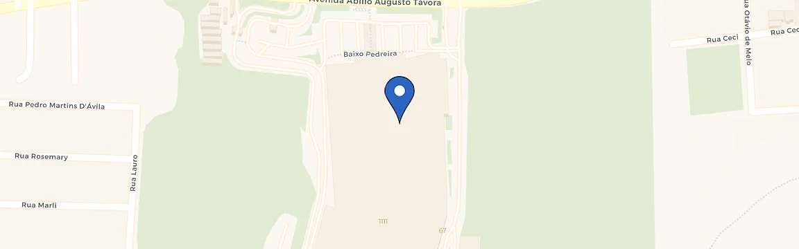 Mapa da estação Shopping Nova Iguaçu