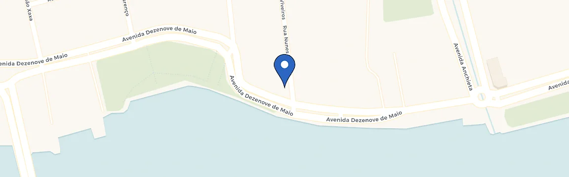 Mapa da estação Marina Almirante