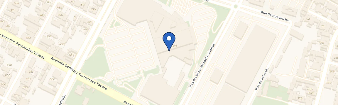 Mapa da estação Volvo - North Shopping Joquei