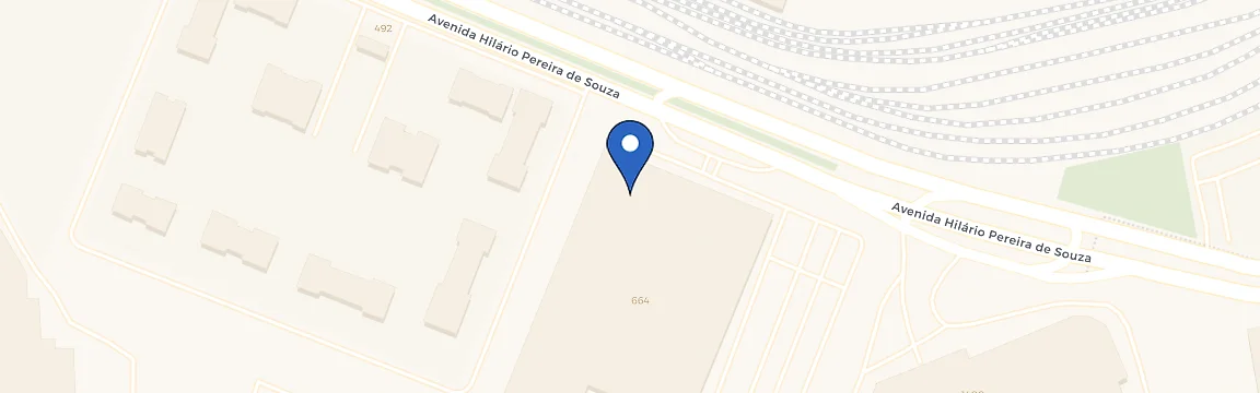 Mapa da estação Atacadão Osasco