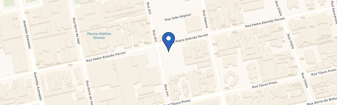 Mapa da estação Ferrara