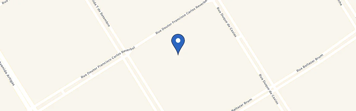 Mapa da estação Supermercado Novo Righi