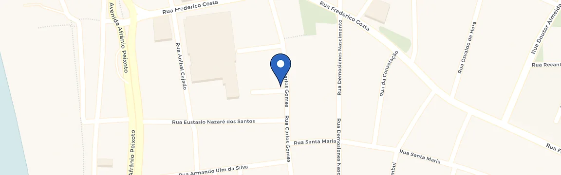 Mapa da estação Terreno Garagem